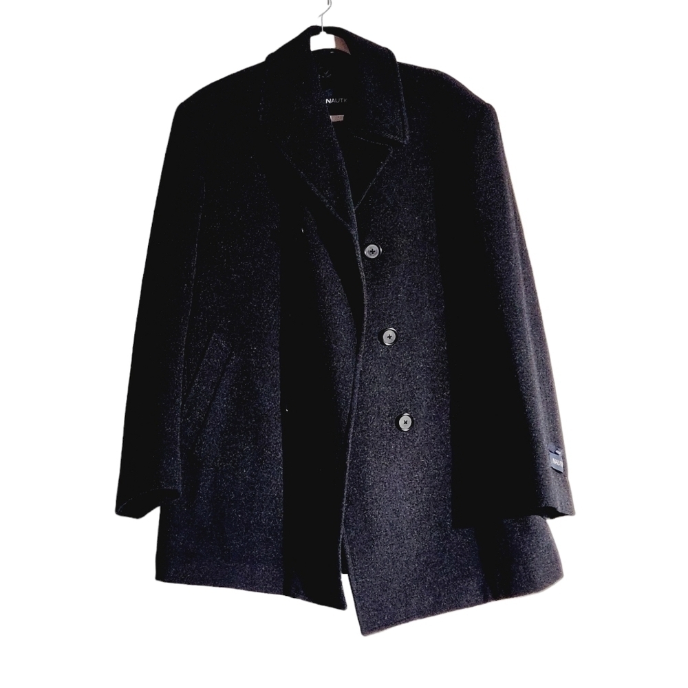 NAUTICA Women's Wool-Blend Peacoat Size: M